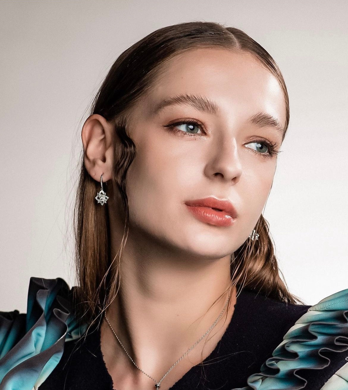 Wandering Star | Goddess starry earrings- Swarovski crystals- Date night essential