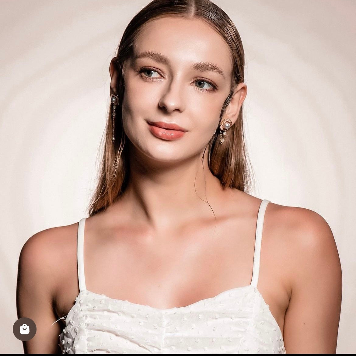 Camellia | Two- way Camellia Japonica earrings - Designer earrings