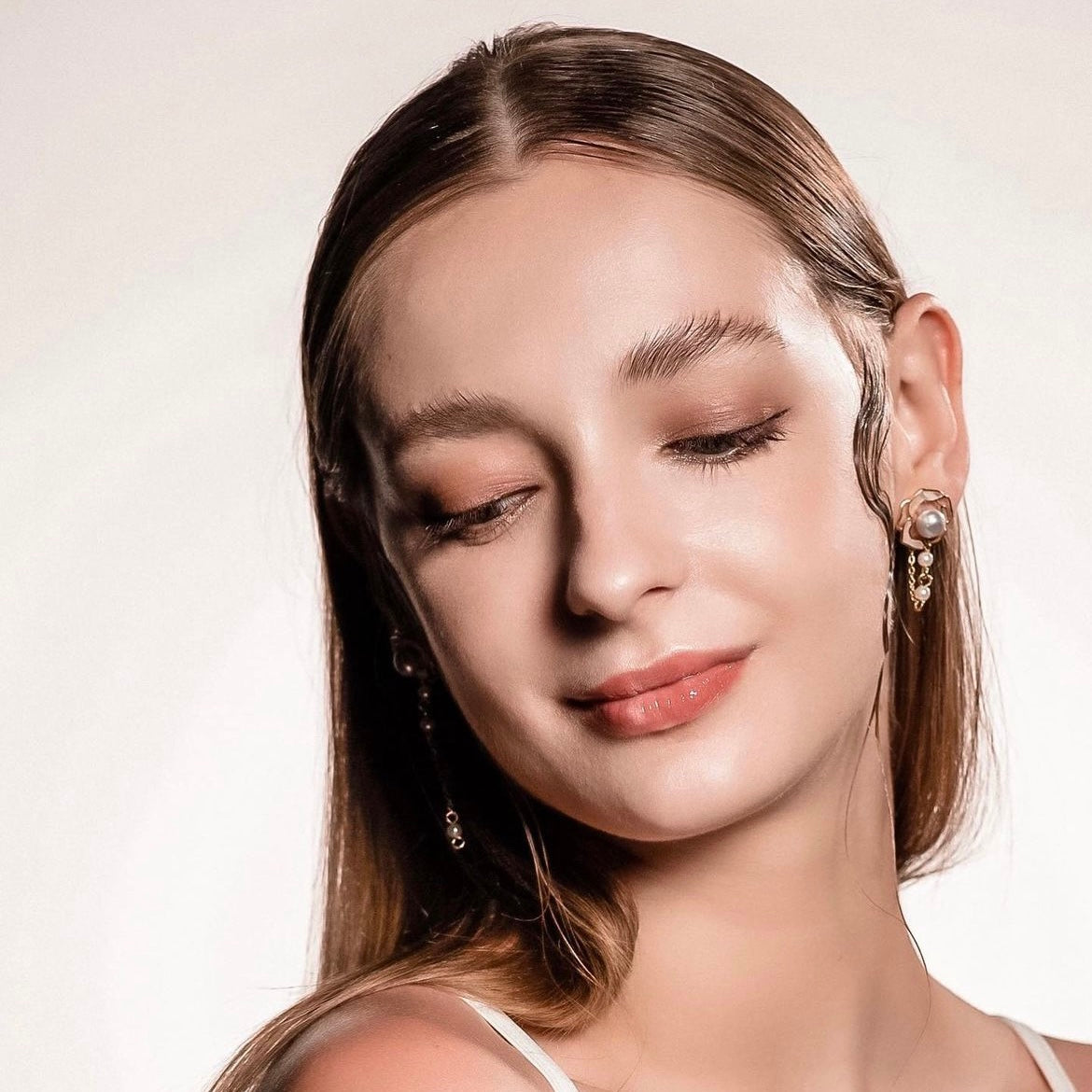 Camellia | Two- way Camellia Japonica earrings - Designer earrings