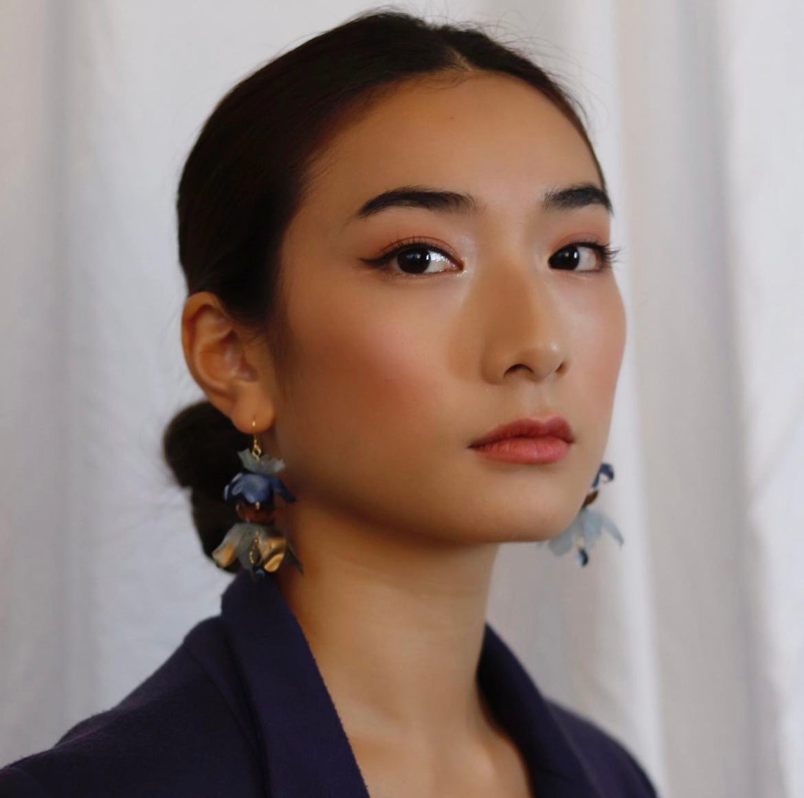 A- Blue is the Warmest Color | Designer earrings - Original unique design - Materials from Brazil | Hot picks of models and icons