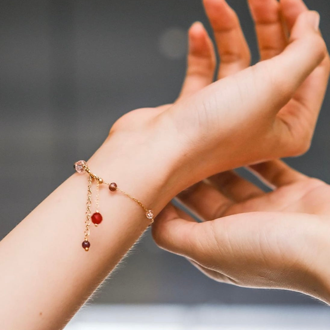 The Rose | Rosy simple elegant bracelet