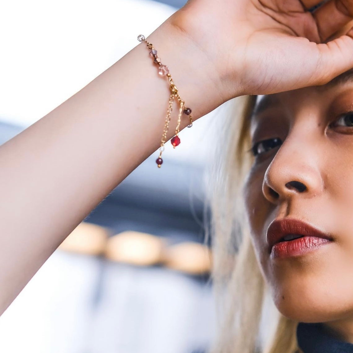 The Rose | Rosy simple elegant bracelet