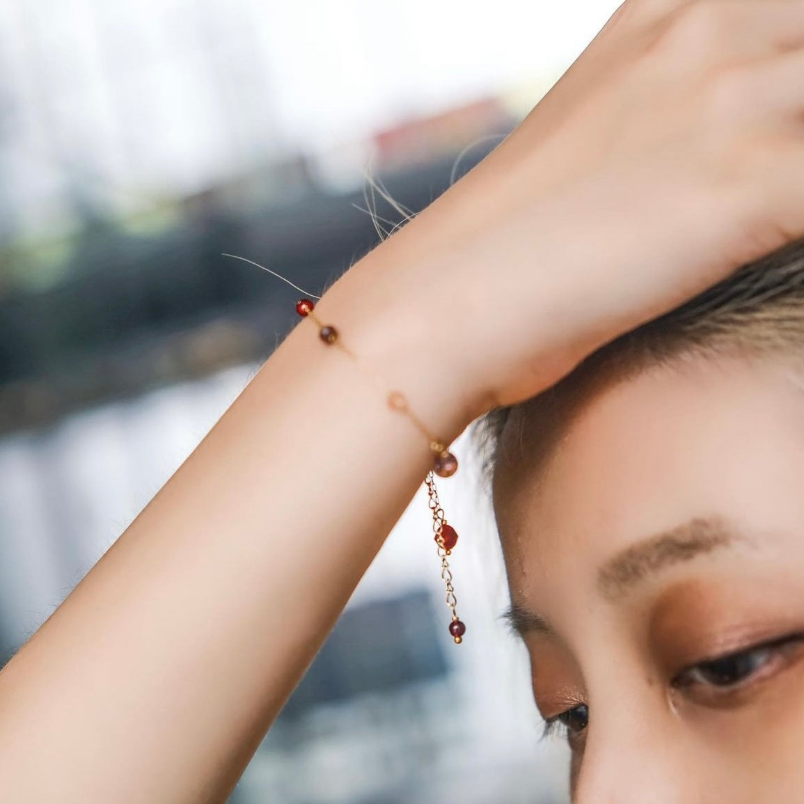 The Rose | Rosy simple elegant bracelet