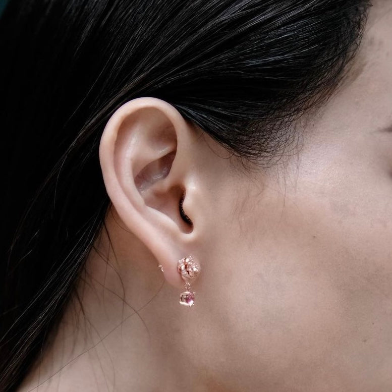 Baby Rose | detailed craftsmanship and embedded with Swarovski crystals | baby pink