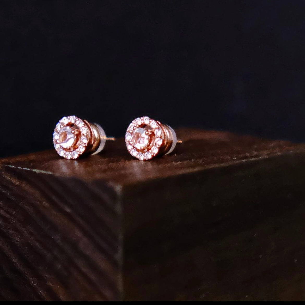 Resurrection | 2-way 18k Rose gold ear stud [Everyday Essential]