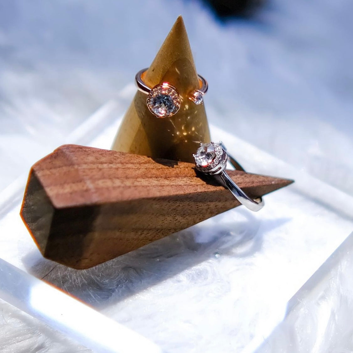 44th | Spinning sparkling ring - Mechanism x rings