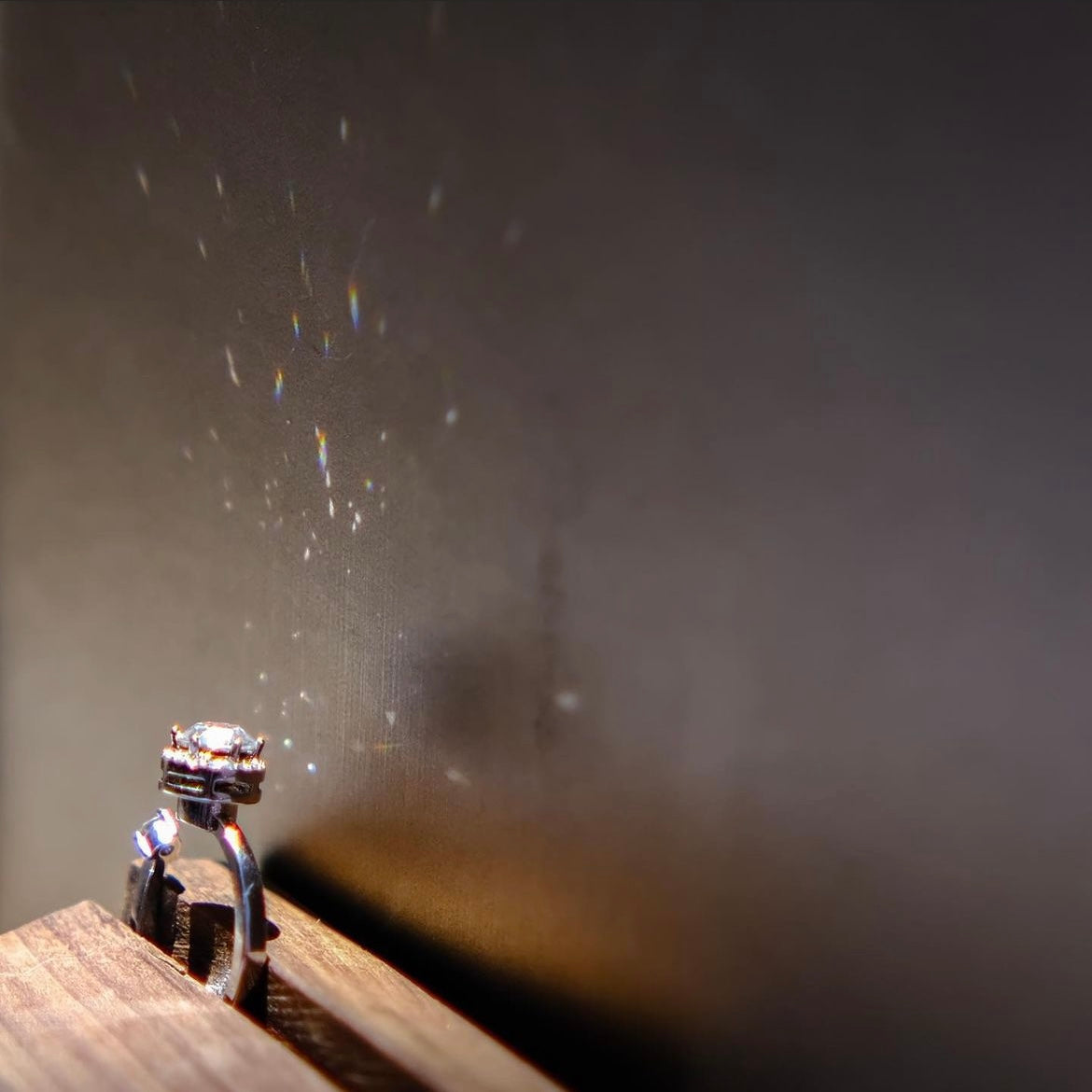 44th | Spinning sparkling ring - Mechanism x rings