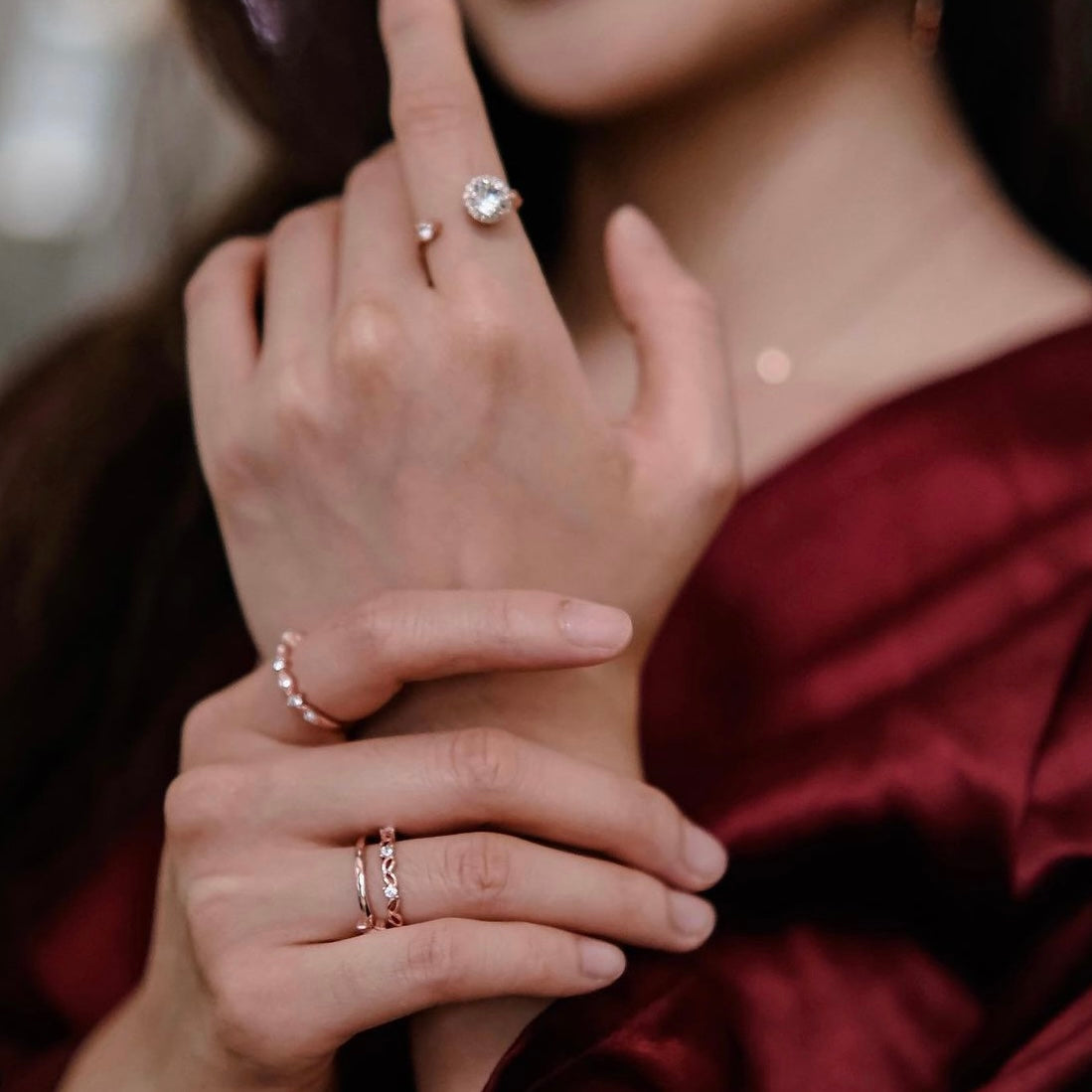 44th | Spinning sparkling ring - Mechanism x rings