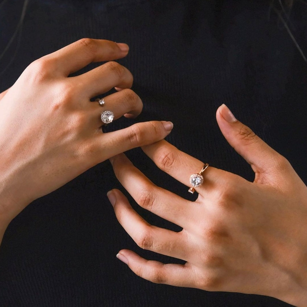44th | Spinning sparkling ring - Mechanism x rings
