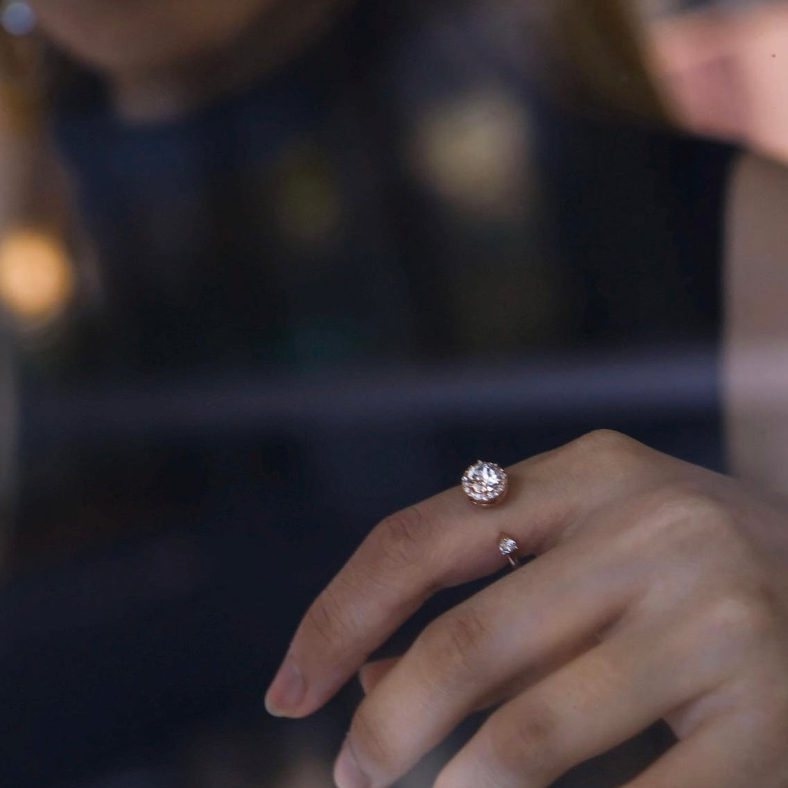 44th | Spinning sparkling ring - Mechanism x rings