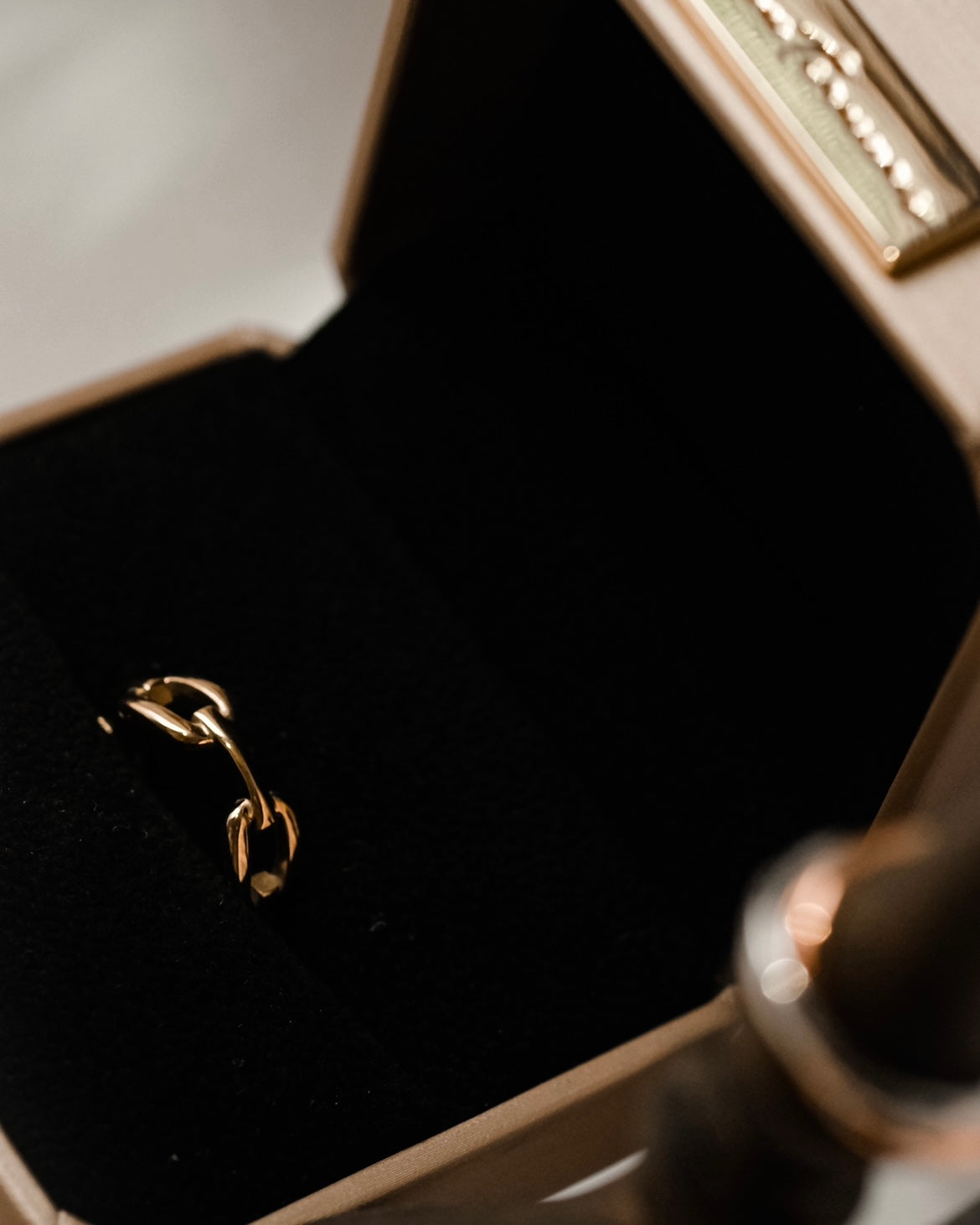 Sprocket | Gold chain classic ring - work - Made in Europe - Long lasting