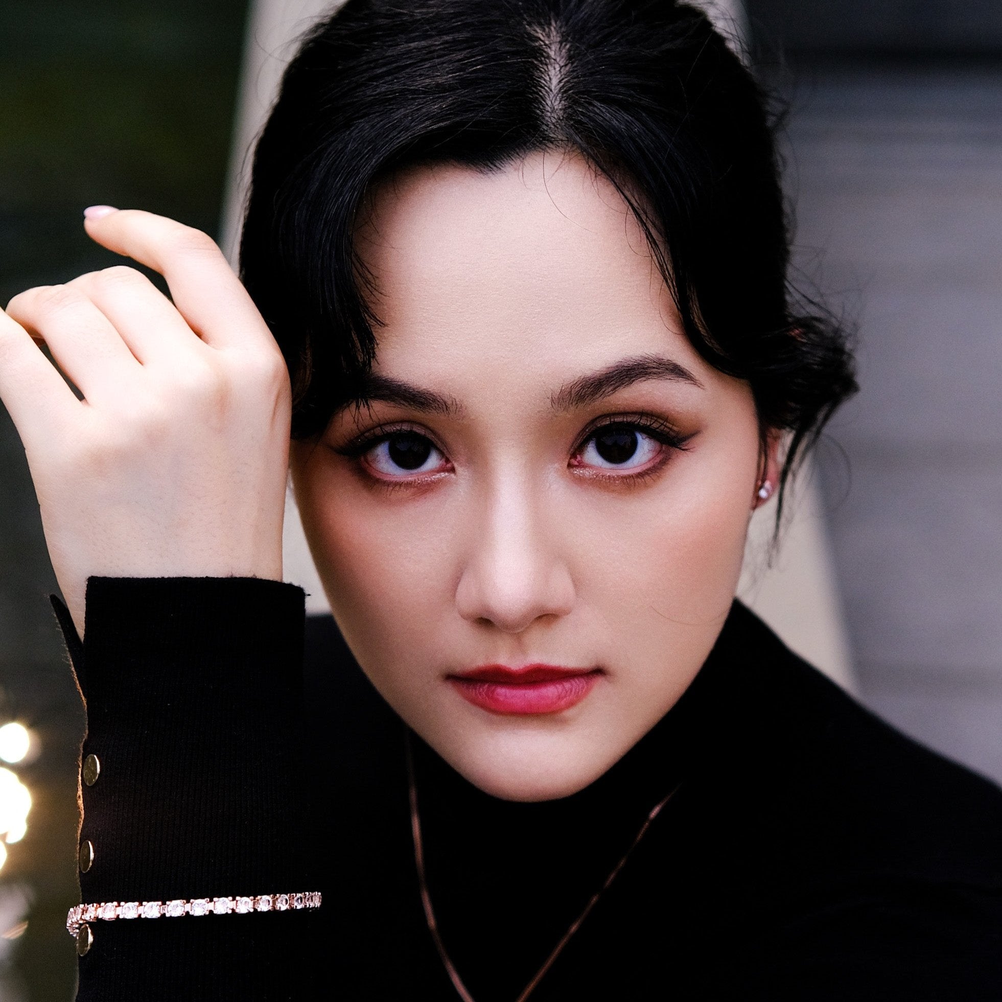 Glam | Bracelet - Easy Buckle - Rosegold - 27 pc of Swarovski Diamonds