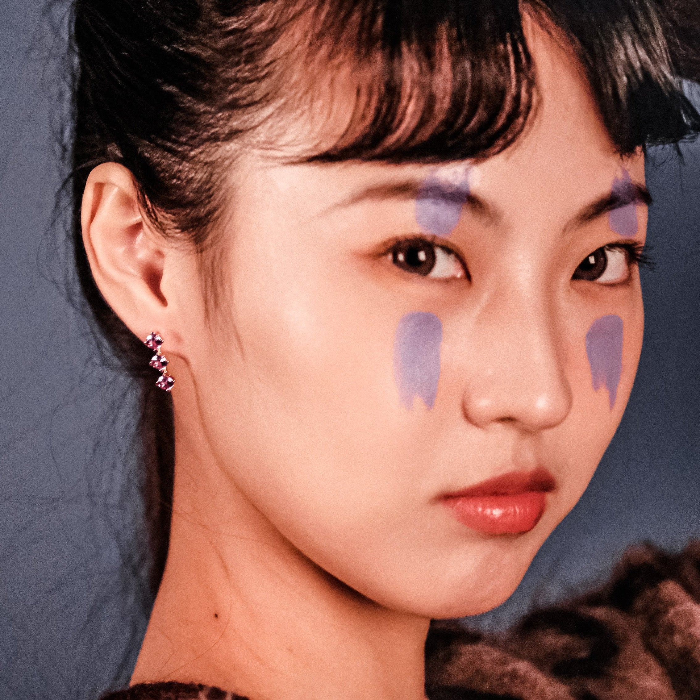 Goodbye Chihiro | Collection Spirited Away - Classy Alexandrite Rosegold earrings