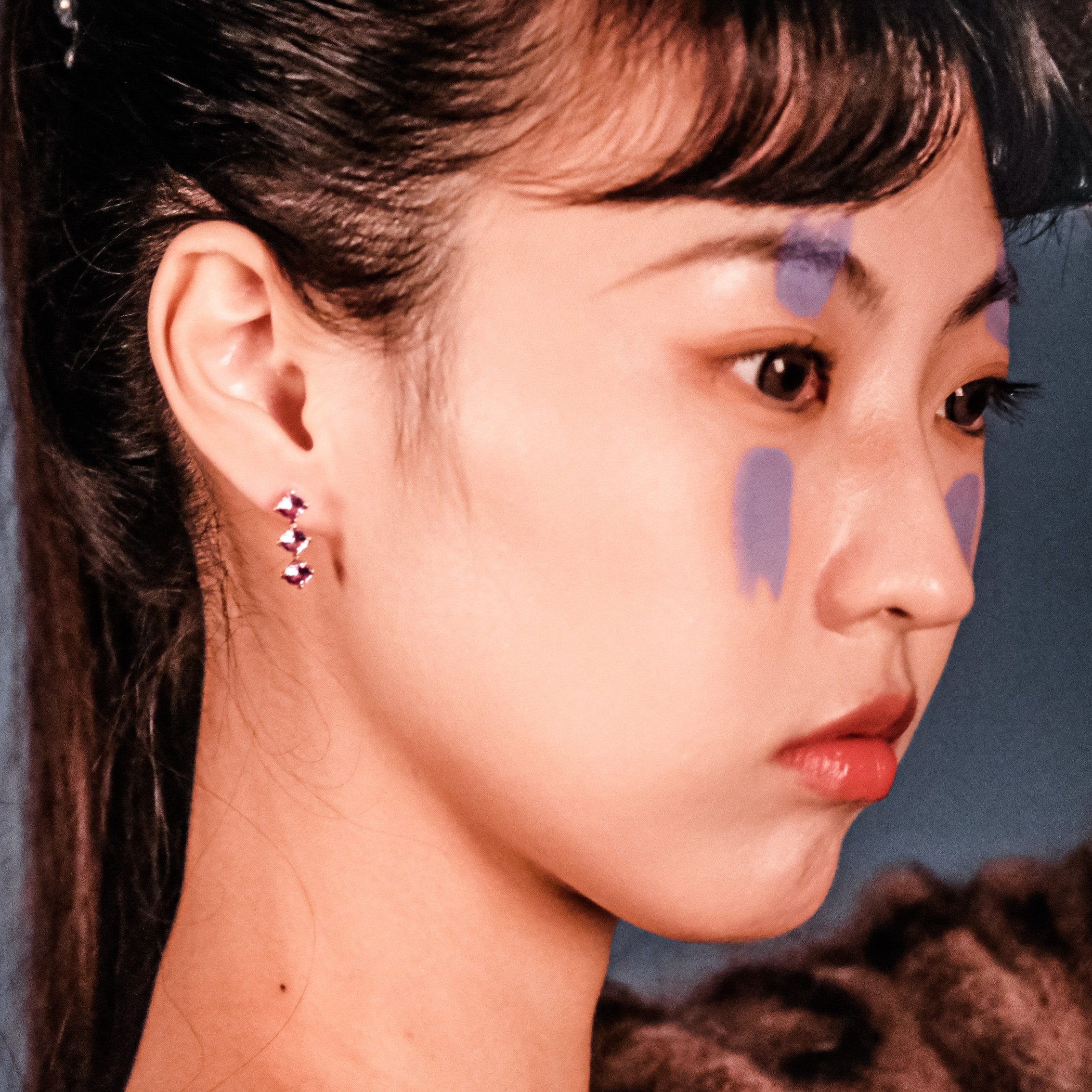 Goodbye Chihiro | Collection Spirited Away - Classy Alexandrite Rosegold earrings